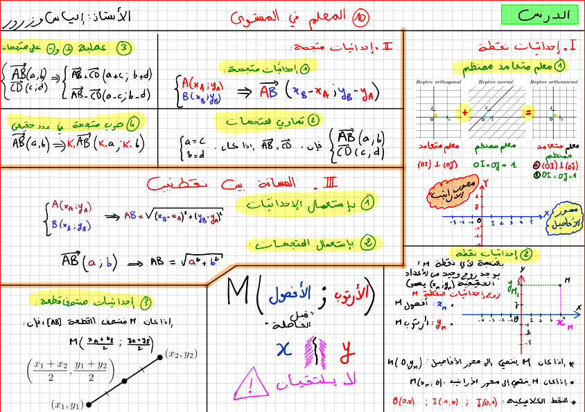 Cours de mathématiques